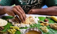 Why do people eat rice with hands in most parts of India?